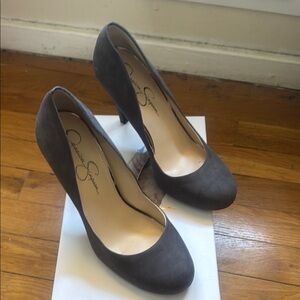 Gray High Heels